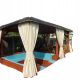  Wasserdichter Vorhang für Terrasse, Balkon, 155x260