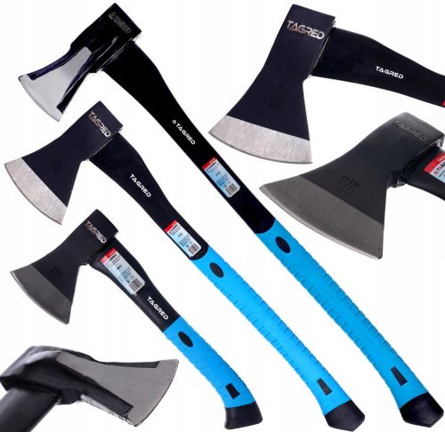 Spaltäxte, Zimmermannsäxte Markiert mit TA1415 Axt-Set, 3-teilig