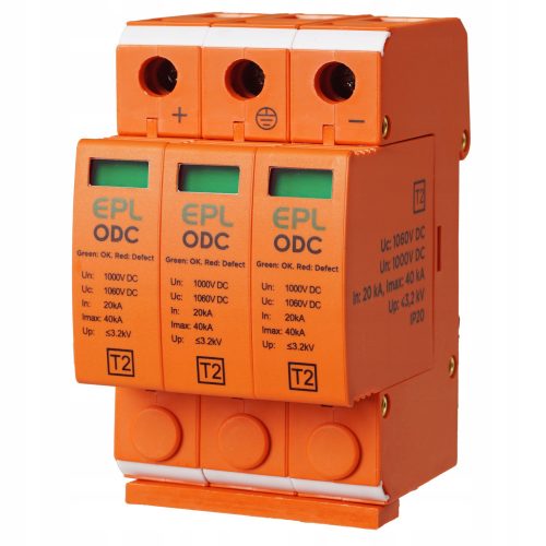 Überspannungsableiter 1000 V IP20 32 A