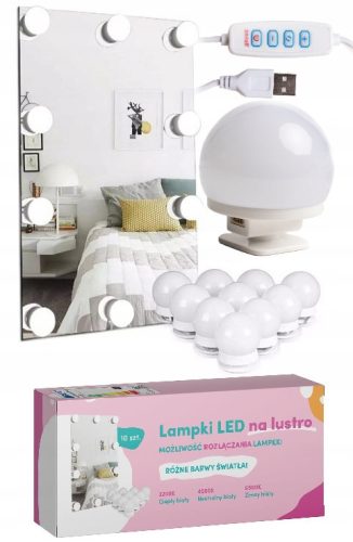  LED-LAMPEN FÜR KLEID-SPIEGEL-MAKE-UP