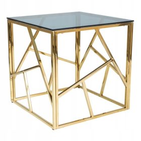  Signal Scandic quadratische Bank 55 x 55 x 55 cm aus Metall