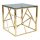  Signal Scandic quadratische Bank 55 x 55 x 55 cm aus Metall