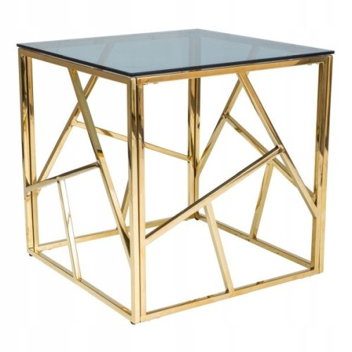  Signal Scandic quadratische Bank 55 x 55 x 55 cm aus Metall