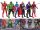  6 AVENGERS CAPTAIN SPIDERMAN THANOS HULK FIGUREN