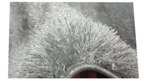 Teppiche Hochflorteppich GLITTERTEPPICH 140 x 190 cm