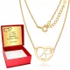  925 GOLD KETTE Promi-Herz