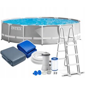 Intex Rundrahmenpool 427 x 427 cm
