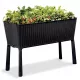  Keter Blumentopf 114 cm x 49,3 x 75,7 cm Durchmesser 114 cm Kunststoff schwarz