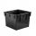  Prosperplast Blumentopf 30 cm x 30 x 22,5 cm, Kunststoff, schwarz