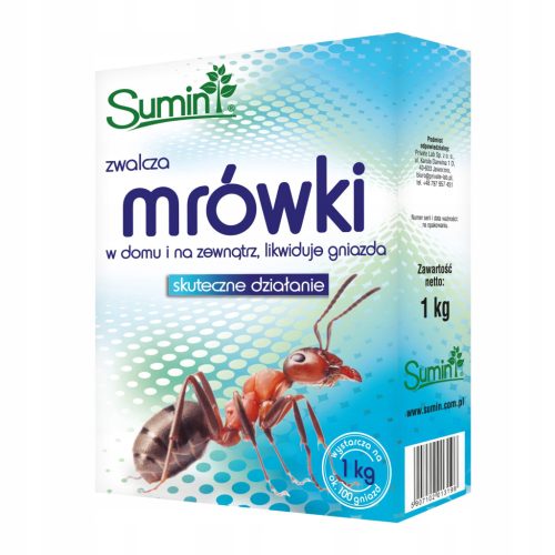 Effektives 1 kg Ameisenbekämpfungsmittel Granulat - SUMIN MRÓWKI MRÓWKOZOL