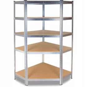  Eck-Garagenregal aus Metall, GC9030, MDF