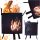  Gartenkamin Grill Dreibein Lagerfeuerrost Kohlenstoffstahl 37 cm