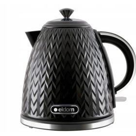  Eldom Nela Wasserkocher 2000 W 1,7 l schwarz