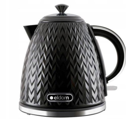  Eldom Nela Wasserkocher 2000 W 1,7 l schwarz