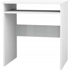    Rechteckiger Euro-Meble-Büroschreibtisch 70 x 50 x 76 cm weiß