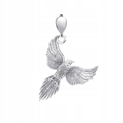  MYTHISCHER PHOENIX-VOGEL-ANHÄNGER, 925er Silber