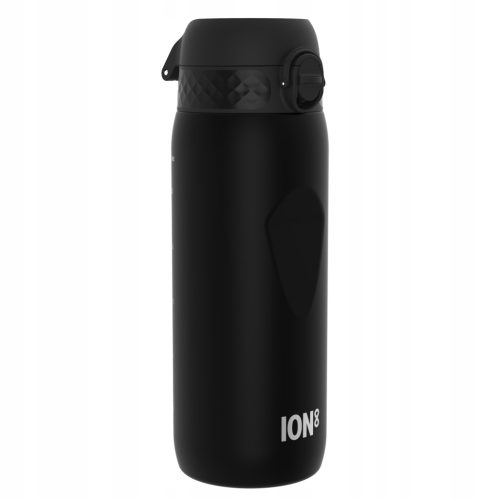  Schwarze Herren-Trinkflasche, elegant, sportlich, für Fitnessstudio und Fitness ION8 0,75l