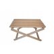  Strand-Couchtisch aus Holz, stabil für Sonnenliegen