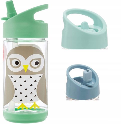  Flasche 3 Sprouts Owl Mint 350 ml 17 x 6 cm grün