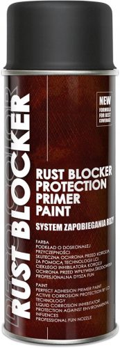 4IN1 SCHWARZES LACKSPRAY DIREKT AUF ROST