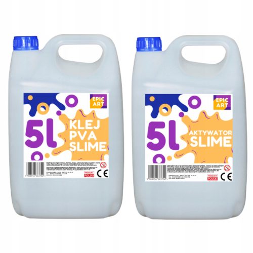  Set PVA-KLEBER für SCHLEIM 5 LITER + AKTIVATOR 5L