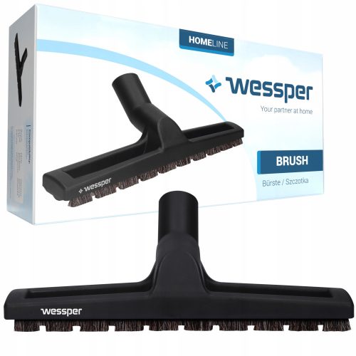  Wessper HomeLine Brush WES4055 Parkettbürste, schwarz
