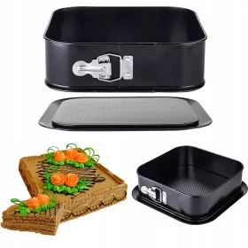 SNB-Kuchenform 24 x 24 cm, Durchmesser 24 cm