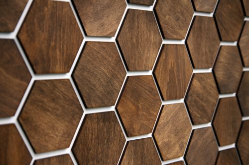 Deco-Lider Dekorplatte 13 cm x 15 cm Holz
