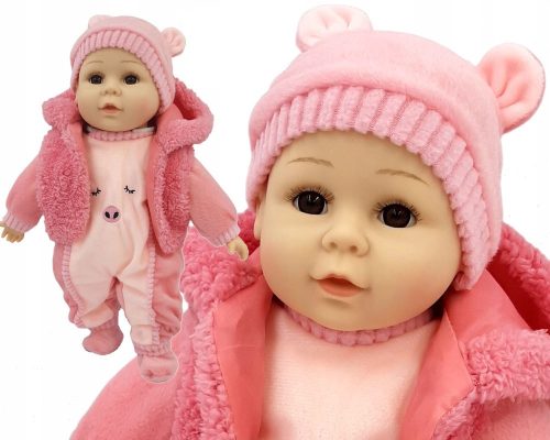  MARIOTOYS BABYPUPPE 35 CM SPRICHT UND SINGT AUF POLNISCHEM Schnuller