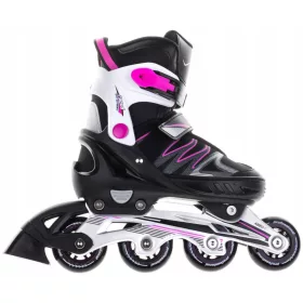  VIVO Viki schwarze Rollschuhe, Größen 37-40