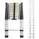 DayPlus Leiter 4,4 m Aluminium 15 bis 150 kg