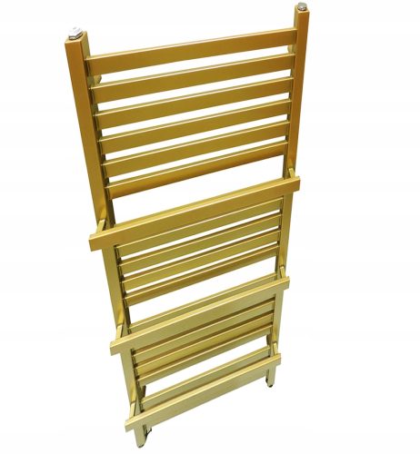  Dekorativer BADEZIMMERHEIZKÖRPER KWADRO PLUS 970x530 GOLD 448W
