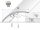 Schwellerleiste A75 58mm INOX 93cm
