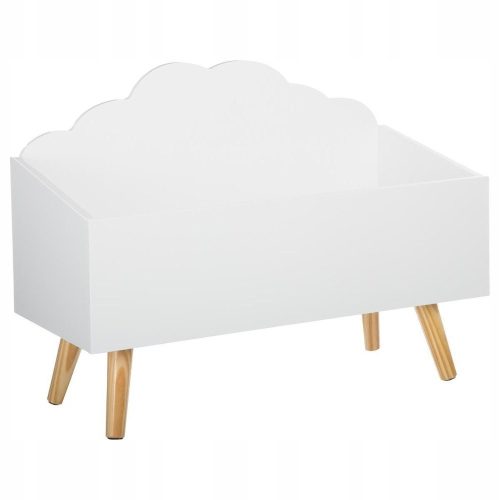  Atmosphera Spielzeugtruhe 127156B 58 x 45 x 28 cm weiß