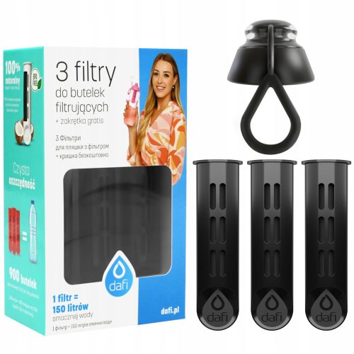  Dafi Filter Soft Solid Filtereinsatz Anthrazit x3 3 Stk.