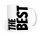  Gadget Master Becher THE BEST MUG 500 ml SCHWARZE Keramik 450 ml