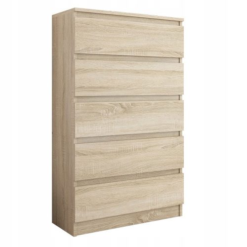  Mobene R-5 Kommode 70 x 40 x 121cm Sonoma-Eiche matt