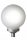  Solar-Solarlampe, milchig-weiße Kugel, 30 cm, 4 LEDs
