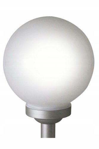  Solar-Solarlampe, milchig-weiße Kugel, 30 cm, 4 LEDs