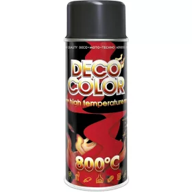 Hochtemperatur-Sprühfarbe Deco Color in Schwarz