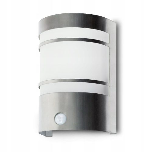  Kwazar Luminaire Gartenwandleuchte, Grau- und Silbertöne, E27 60 W