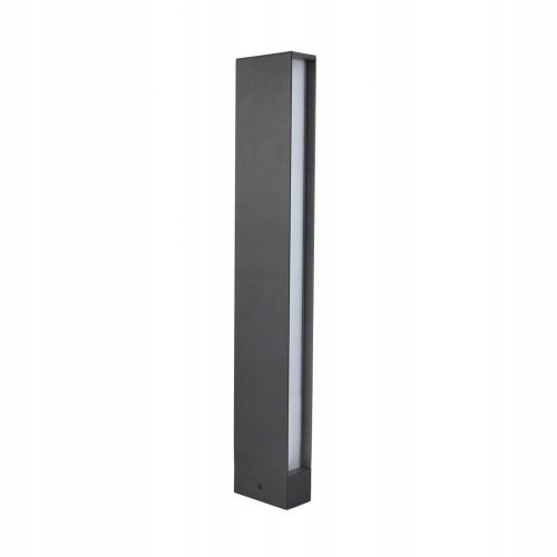  Rechteckiger Lichtmast Su-mit integrierter LED-Quelle, 60 cm, schwarz