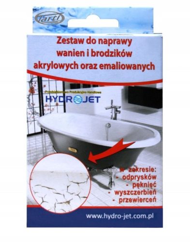 Acryl zum Reparieren von Rissen in Acrylbadewannen und Duschwannen