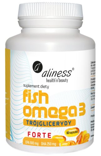 Fish Omega-3 Forte Triglyceride: Hochkonzentriertes Omega-3 Supplement