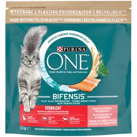  Purina ONE Trockenfutter Lachs 1,5 kg