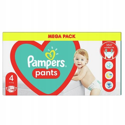  Pampers Pants Windeln Größe 4 108 Stk.