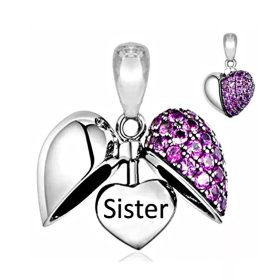  MD-Charme zum Öffnen des Herzens SISTER sis sister | S925