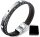  Lederarmband mit GRAVUR, Edelstahl