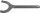  Mutternschlüssel mit Löchern vorne, gelenkig 200x4mm, Schlitz 3 AMF