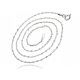  ZARTE KLASSISCHE SILBERKETTE ANKIER ANKER 1,15 MM 50 CM SILBER 925